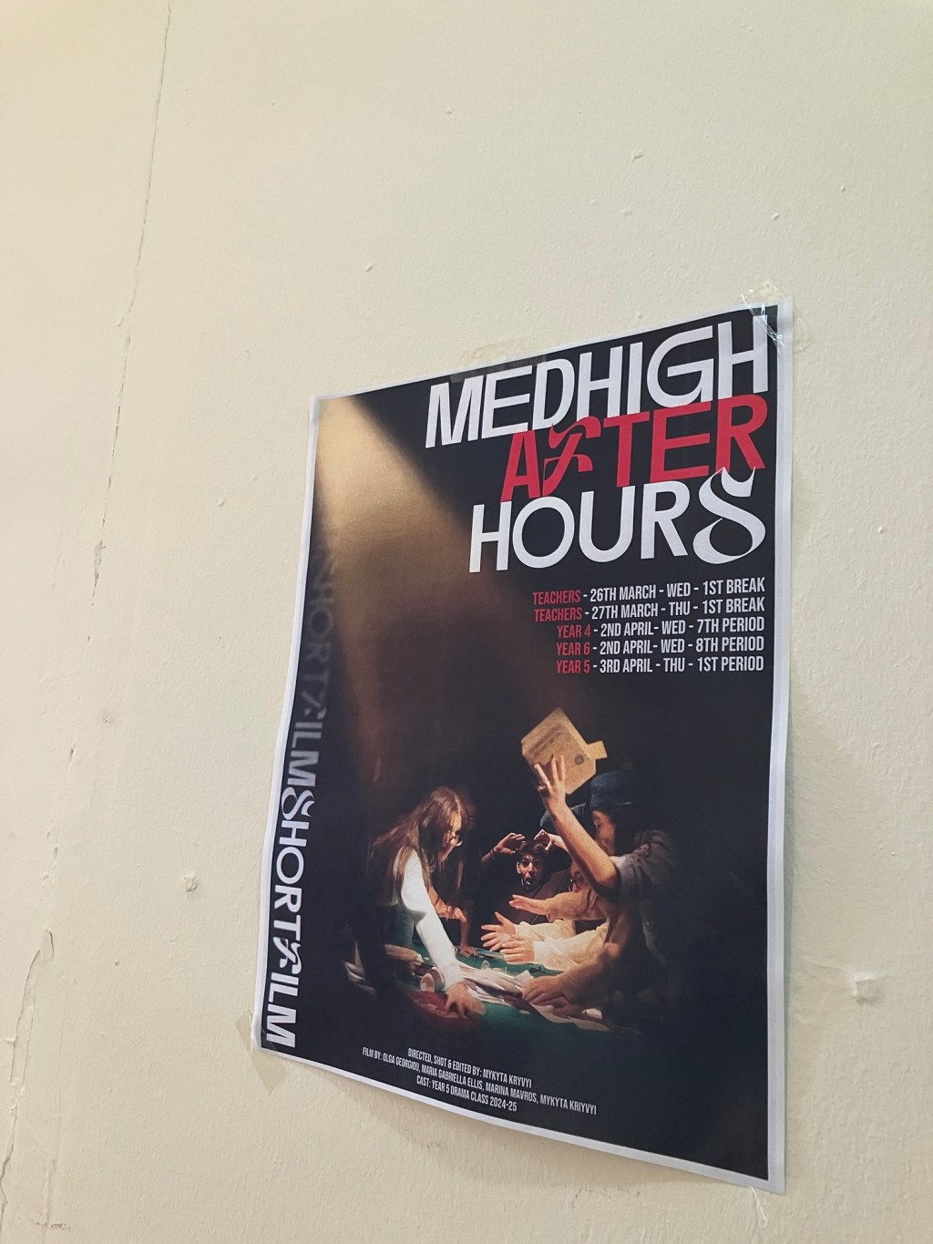 “Med High After Hours” — Year 5 Drama Short&nbsp;Film